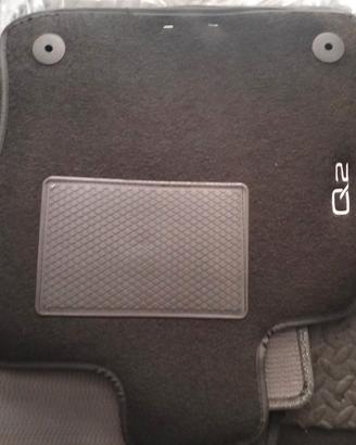 tappetini audi Q2 modello dal 2016 in poi 