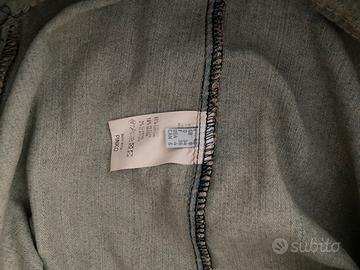 Gonna tubino jeans elasticizzata pinko