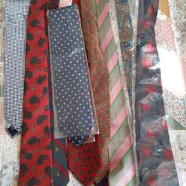 Cravatte 3 di seta grandi marche