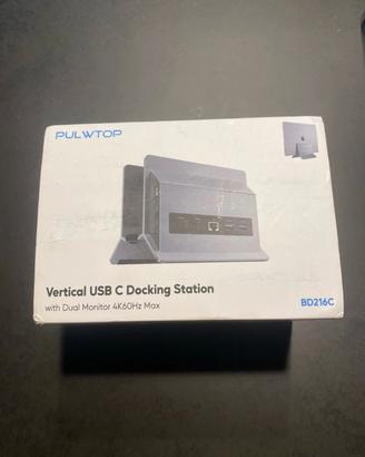 Vertical USB C Docking Station