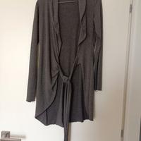 Cardigan donna grigio
