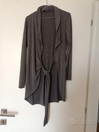 Cardigan donna grigio