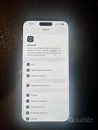 Iphone 14 pro max di colore viola