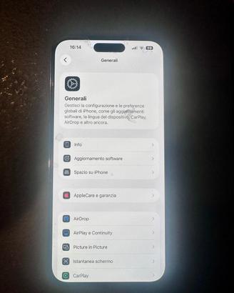 Iphone 14 pro max di colore viola