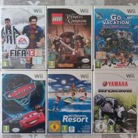 Giochi NINTENDO Wii con astucci e libretti