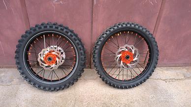 cerchi KTM cross enduro sx exc 21-19