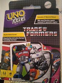 uno flip! Transformers gioco carte
