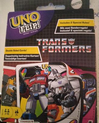 uno flip! Transformers gioco carte