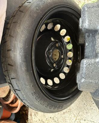 Ruotino di scorta e cric - Opel Karl Rocks