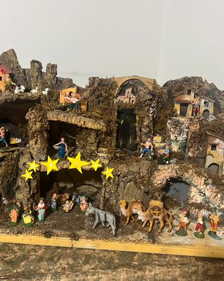Presepio natalizio artigianale napoletano