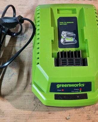 Caricabatterie Greenworks 40V originale