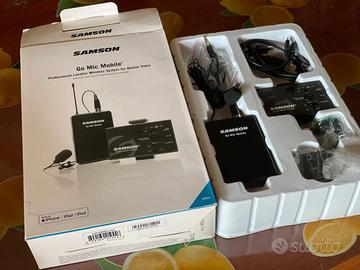 microfono Wireless SAMSON Go Mic Mobile  microfono