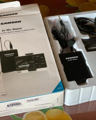 microfono Wireless SAMSON Go Mic Mobile  microfono