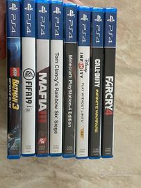 8 giochi ps4 perfettamente funzionanti