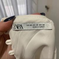 Top bianco zara