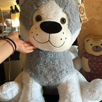 Peluche cane husky gigante 64cm - Max & Sax