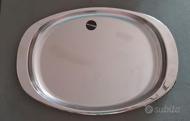 Vassoio Alessi "Avio" in acciaio