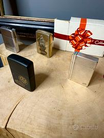 Accendini Vintage - Dupont, 3 Zippo, 1 Colibrì vin