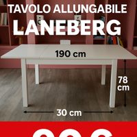 Tavolo IKEA allungabile LANEBERG