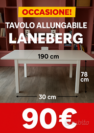 Tavolo IKEA allungabile LANEBERG