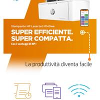 HP STAMPANTE LASER LaserJet MFP M140we nuova multi