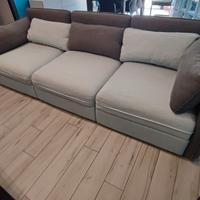 Divano IKEA Vallentuna HILLARED azzurro/grigio