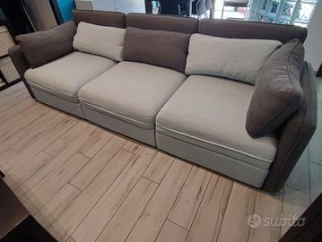 Divano IKEA Vallentuna HILLARED azzurro/grigio