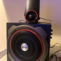 Cassa Mediacom M-DT450 con un altoparlante