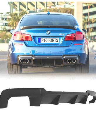 DIFFUSORE BMW F10 F11 LOOK M PERFORMANCE DOPPIA US