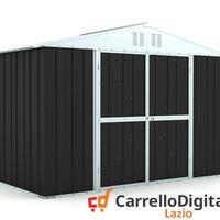 Box giardino lamiera zincata 327x155 nero