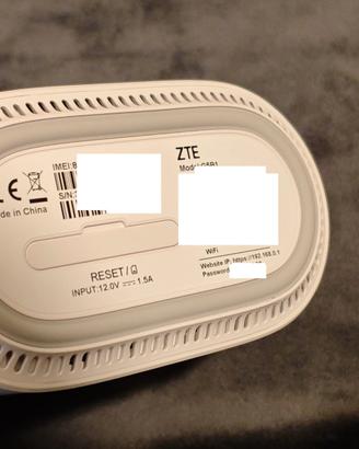 Router 5G ZTE G5B1 WiFi 6 sbloccato con porta RJ11