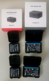 Batterie e caricab. per Insta360 X4 Ace Pro/Pro2