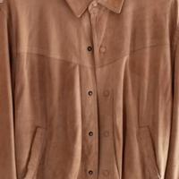 Giubbotto camoscio vintage uomo