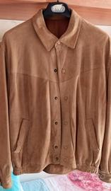 Giubbotto camoscio vintage uomo