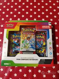 Pokémon illustrazione primi compagni d'avventura