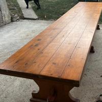 Tavolo 3,8x0,83 m - Altezza 0,84 m