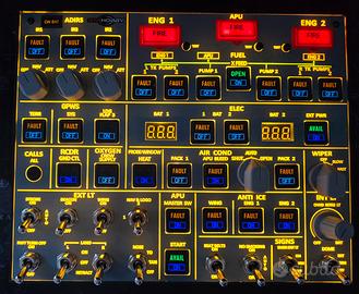 Overhead Airbus A320 Rowsfire A107 MAX V3.1