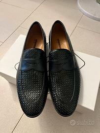 Mocassini uomo nero Stemar