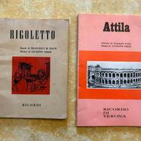 2 libretti d’opera di G. Verdi