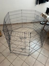 Recinto per cani, cuccioli e piccoli animali