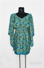 Abito Tunica Estivo Seta Boho Chic Y2k