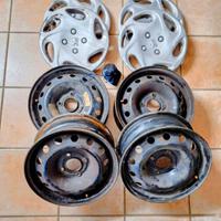 Cerchi in ferro 5/5x14 4x108 Peugeot/Citroen 