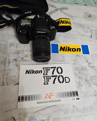 Nikon F70 fotocamera reflex