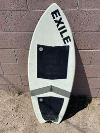 Skimboard Exile Blairacuda in fibra di carbonio, t