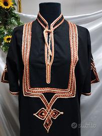 Anni '90 Tunica stile afro boho chic abito kaftano