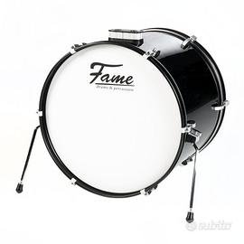 GRAN CASSA 22"x 18" FAME NERA - IMBALLATA