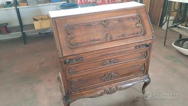 mobile scrittorio a ribalta vintage 