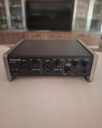 SCHEDA AUDIO TASCAM US 2X2 