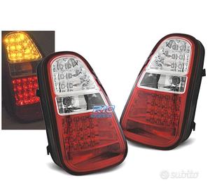 FANALI MINI COOPER R50 R52 R53 04-06 LED ROSSO CHI