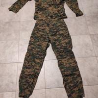 tuta mimetica militare softair 
